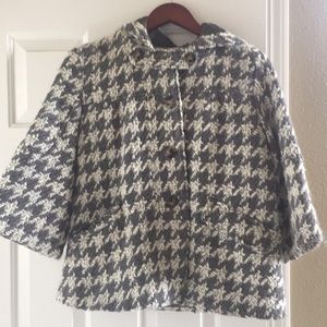 Retro-vibe 3/4 Sleeve Coat